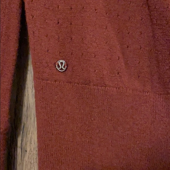 Lululemon Sunset Savasana Open Back Sweater - Picture 5 of 6